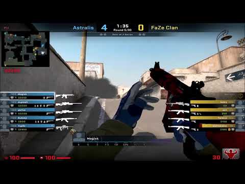 CSGO POV Magisk  (Astralis)(26-15 ) vs FaZe / dust2 / IEM Cologne 2021