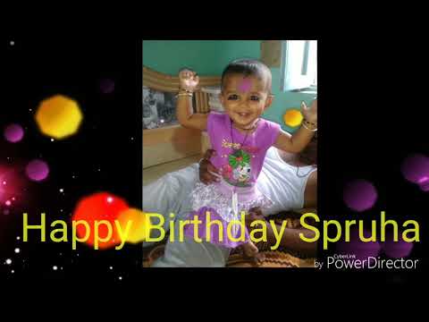 Happy birthday spruha