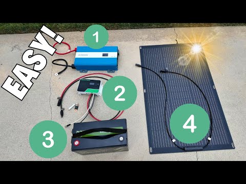 Back to Basics: DIY 12V Solar Power System Build (Step by Step for Beginners!)