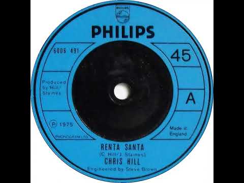 UK New Entry 1975 (305) Chris Hill - Renta Santa