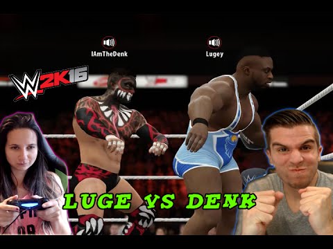 @THECHRISDENKER vs @LUGEYPS4 - WWE2k16 Online