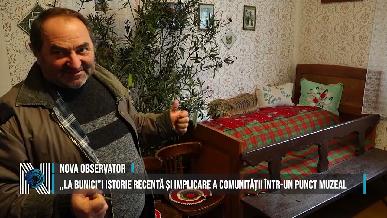 ,,La bunici”! Istorie recentă și implicare a comunității într-un punct muzeal