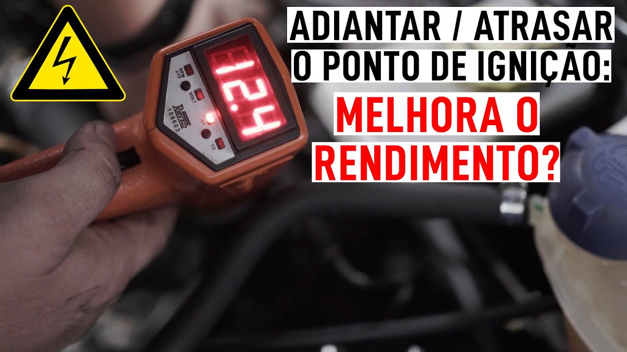 TESTE: ADIANTAR / ATRASAR o ponto de ignição dá potência no AP 1.8 gasolina? - Alta RPM