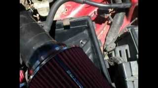 preview picture of video 'cold air intake on a 92 Jeep Cherokee L6'