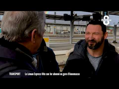 Le tout premier abonné du Léman Express