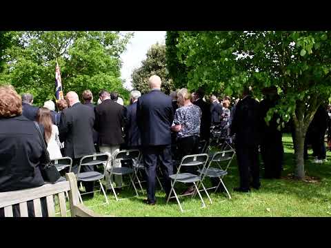 HMS Argonaut 40th Anniversary Falklands War National Memorial Arboretum.