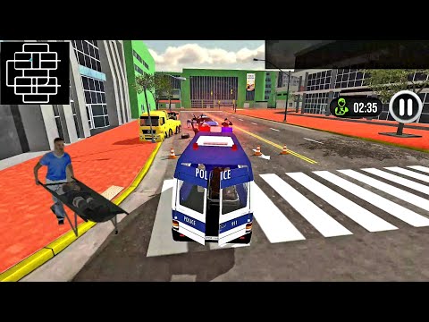 #Policeman Ambulance Rescue Doctor Simulator - Emergency VAN Drive - Android Gameplay#