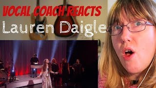 Vocal Coach Reacts to Lauren Daigle &#39;Still rolling stones&#39; Ellen Debut