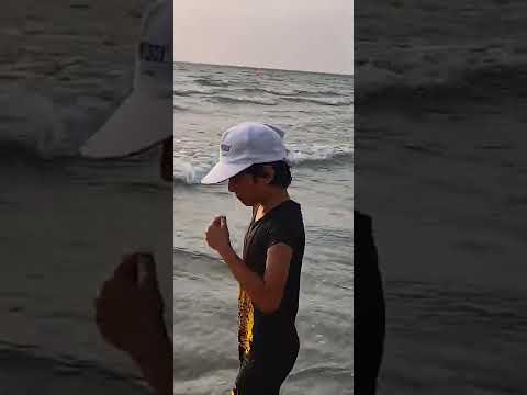 Beach outing with Mohib