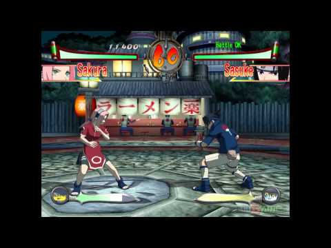Naruto: Clash of Ninja - Gameplay Gamecube HD 720P (Dolphin GC/Wii Emulator)