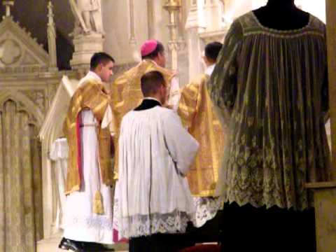 Solemn Pontifical Mass Bishop Perry