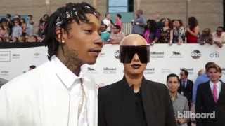 Wiz Khalifa & Amber Rose: Billboard Music Awards Red Carpet 2014