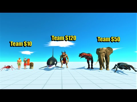Same price team competitions Animal revolt battle simulator