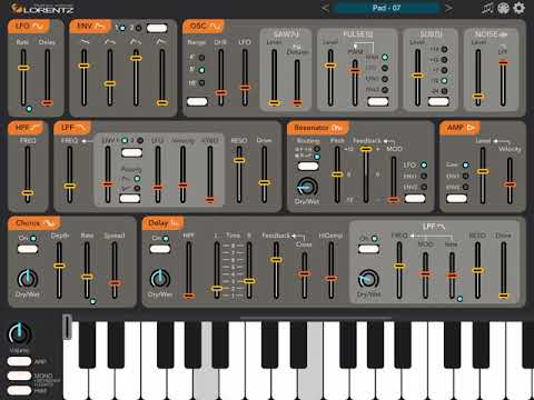 Icegear Lorentz Synth app - How does it sound?