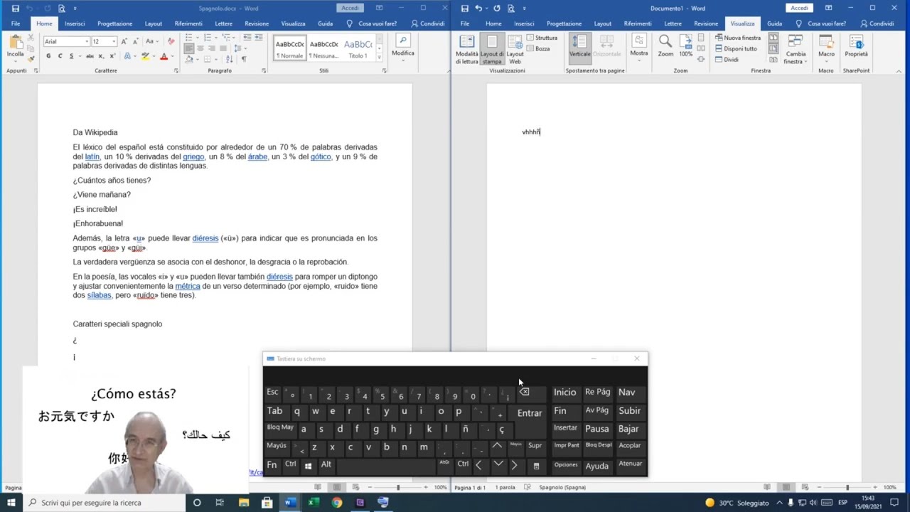 Tastiere (3) - Tastiera spagnola