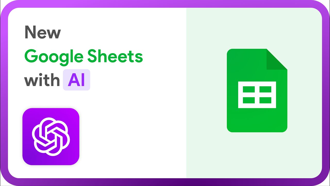 GPT Workspace for Google Sheets Tutorial