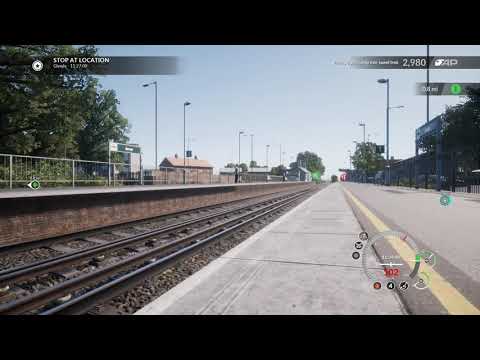 Very high speed Class 377 passing