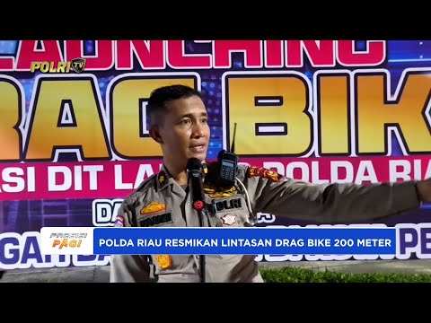 POLDA RIAU RESMIKAN LINTASAN DRAG BIKE, SOLUSI AKHIRI BALAP LIAR
