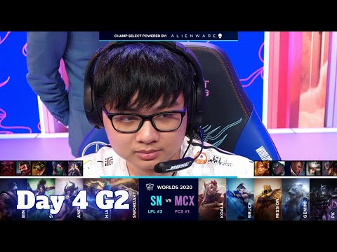 SN vs MCX | Day 4 Group A S10 LoL Worlds 2020 | Suning vs Machi Esports - Groups full game