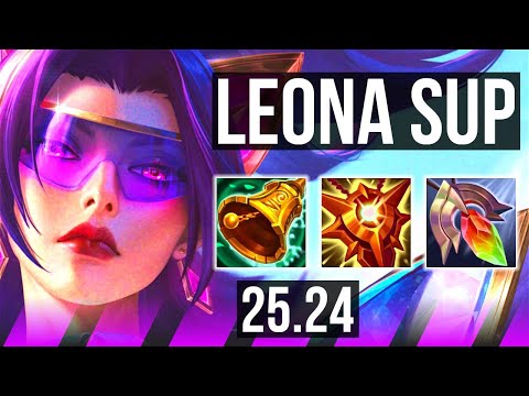 LEONA & Draven vs ZYRA & Ashe (SUP) | EUW Master | 25.24