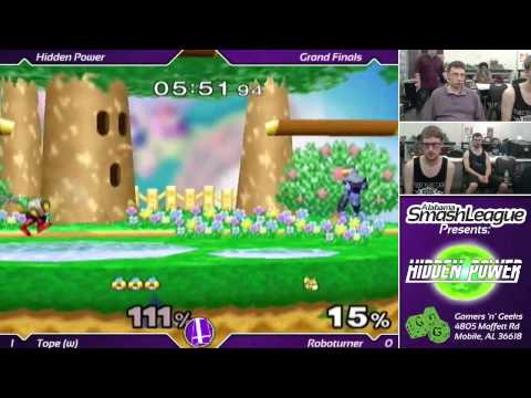 Hidden Power (May 2015) – Grand Finals – Tope (Sheik) vs. Roboturner (Fox) – Melee
