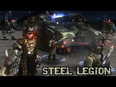 Unification Mod | Steel Legion & Space Marines vs Orks! - Survival / WH40K: Dawn of War: Soulstorm