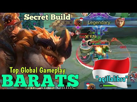 Secret Build Barats | barats hyper carry - full Over Power| -Top global barats 2020