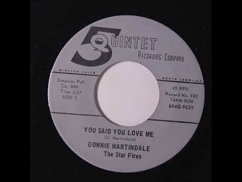 Donnie Martindale with The Star Fires