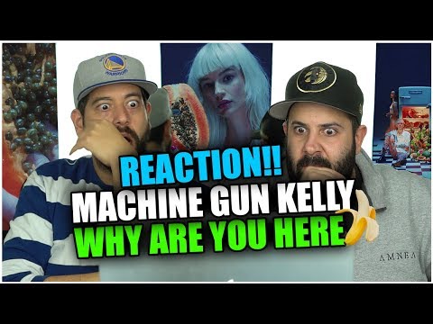 MGK GOING BOWIE STYLE!! Music Reaction | Machine Gun Kelly - why are you here [Official Music Video]