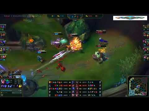 KZ Peanut XIN ZHAO vs OLAF Jungle   Patch 8 8 KR Ranked