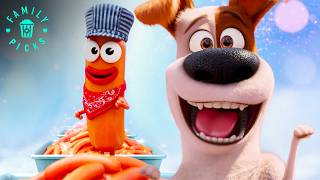 Duke and Max Sing and Dance Through a Sausage Wonderland | The Secret Life of Pets