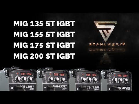STAHLWERK Videoanleitung Schweißgeräte MIG MAG 135/155/175/200 Zusammenbau/Probeschweißen/Erklärung
