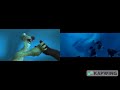 Ice Age And Happy Feet Ice Slide Scene Comparison