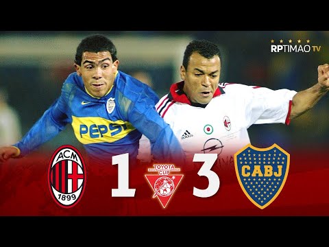Milan 1 (1) x (3) 1 Boca Juniors ● 2003 Intercontinental Cup Final Extended Goals & Highlights ᴴᴰ