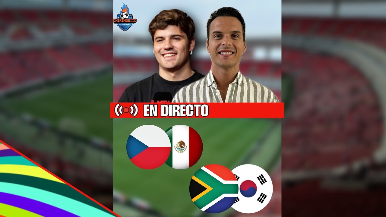🚨VERSIÓN VERTICAL | ⚽ REPÚBLICA CHECA - MÉXICO | SUDÁFRICA - COREA DEL SUR | MUNDIAL 2026 |