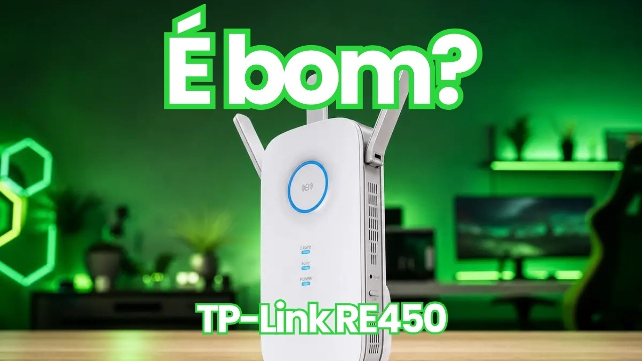 Miniatura da avaliação em vídeo de Extensor de Rango TP-Link RE450 AC1750