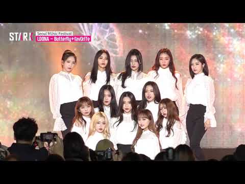 191007 LOONA แสดงเพลง Butterfly, favOriTe ในงาน Seoul MUsic Festival