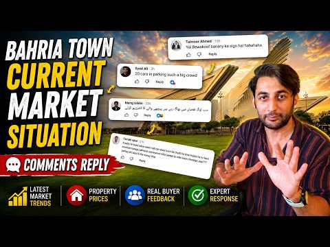Bahria Town Karachi Current Market Situation | Comments Reply | Latest Market Update 2026