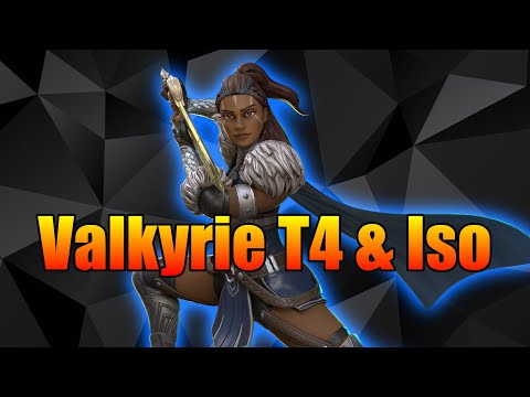 Best Iso & T4's for Valkyrie! - MSF - MARVEL Strike Force