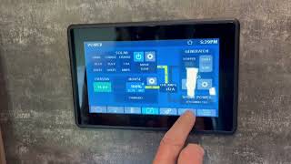 16k-Mile 2023 Tiffin Allegro Bay 38BB Control Panel Slide Functionality