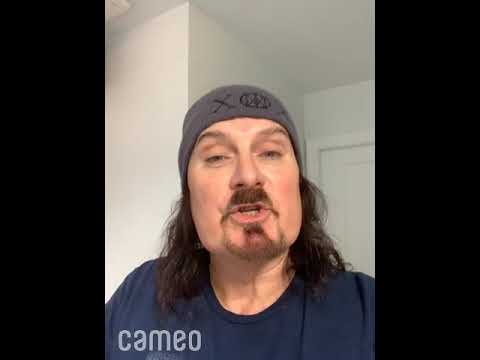 James LaBrie singing "I Walk Beside You" on Cameo