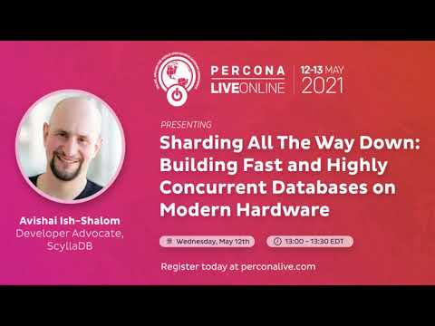 Percona Live ONLINE 2021 Open Source Database Conference May 12 13 2021