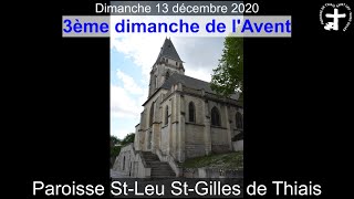 2020-12-13 - Messe du 3ème dimanche de l'Avent