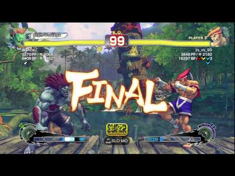 SSF4 AE: WahLau (Blanka) vs zx_vs_99 (Adon)