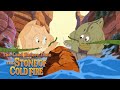Dangerous Canyon Crossing | The Land Before Time VII: The Stone of Cold Fire
