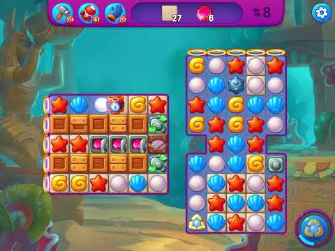 Fishdom Very Hard level 6035 no boosters フィッシュダム ベリーハード [Friend's]