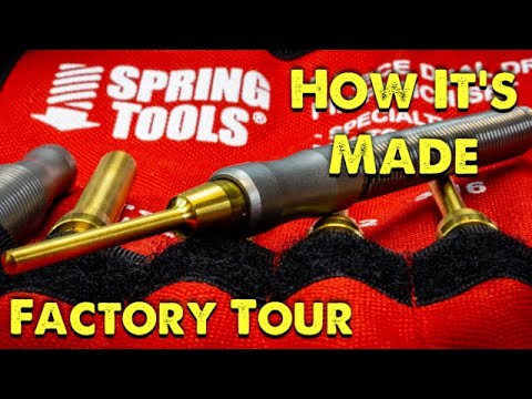 Spring Tools Factory Tour And How It's Made Right Here In The USA