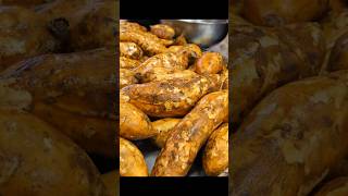 Why Are So Many Sweet Potatoes Mashed? Taiwanese Mochi Bread Making Process