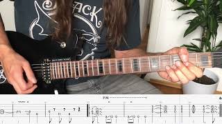 Supernaut - Black Sabbath w/TABs / lesson / Guitar Cover