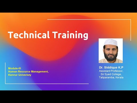 Technical Training